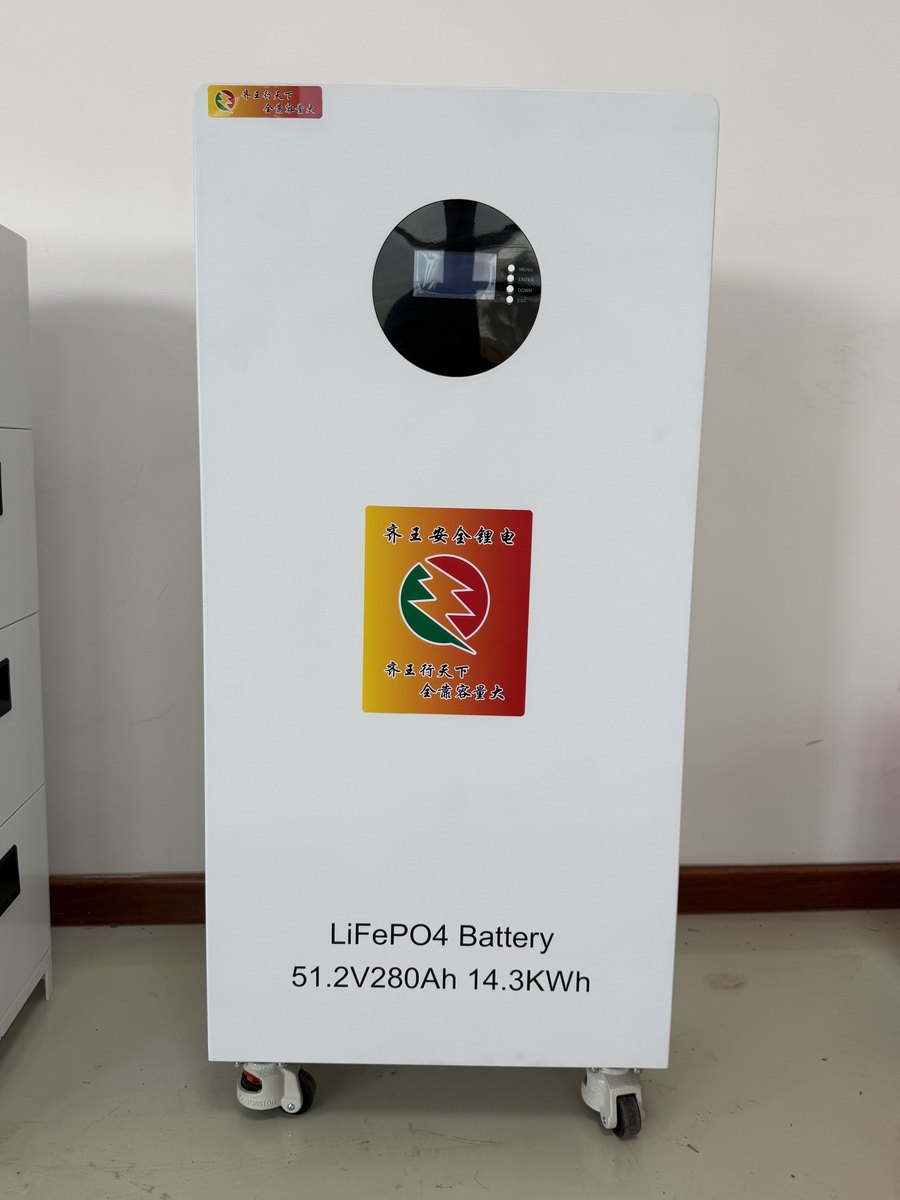LiFePO4 storage module printed 51.2 V 280 Ah, built to integrator specification