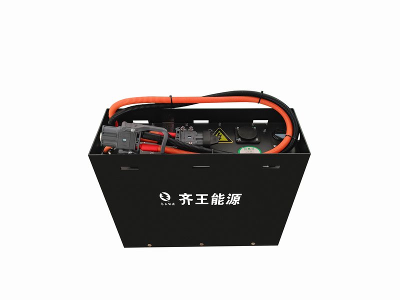 Traction pack with its cable loop and connector