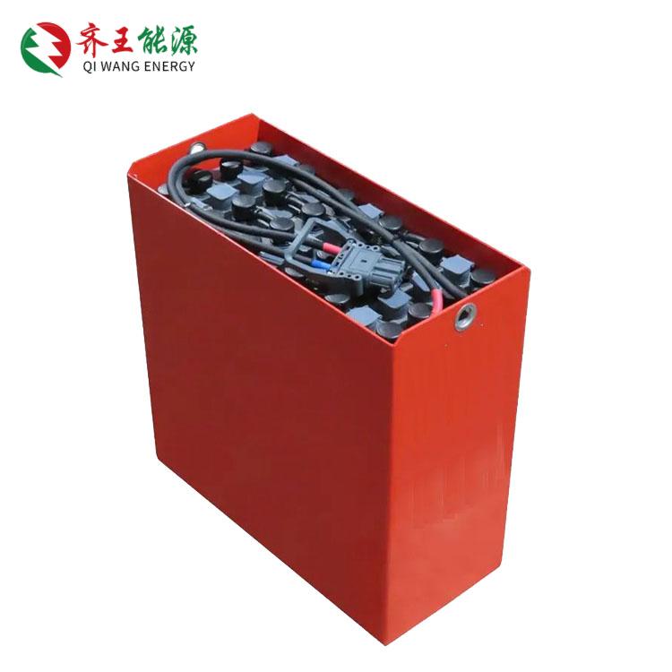 齐王蓄电池林德V10M中高位拣选叉车蓄电池12-4PZSH600 1吨电动牵引铅酸电瓶